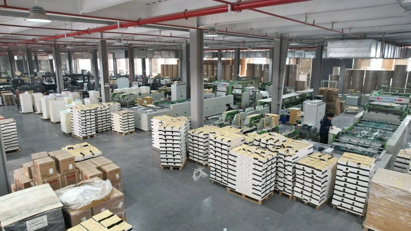 Notebook manufacturing workspace